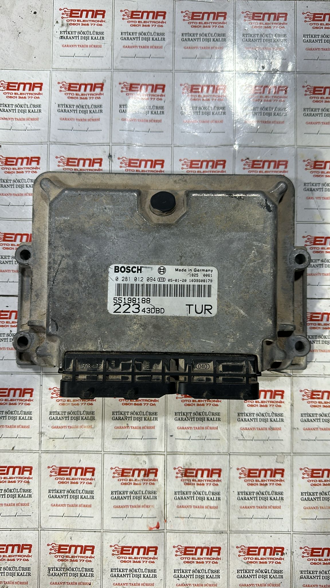 FİAT DOBLO 1.9 JTD MOTOR BEYNİ 0281012904 55198188